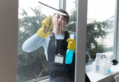 Nettoyage de vitres intérieures et extérieures à Combleux